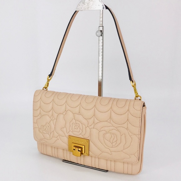 Michael Kors Vivianne Large Quilted Leather Clutch - Picture 2 of 8